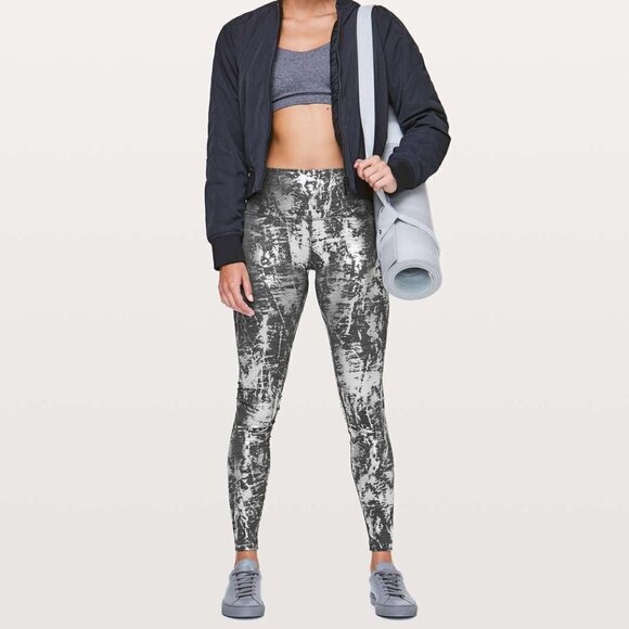 Lululemon Wunder Under Hi-Rise Tight *Brindle Foil 28" - Picture 1 of 14